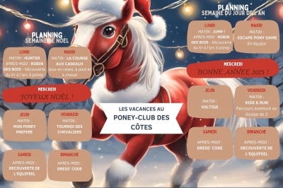 Un Noël au Poney-club des Côtes !